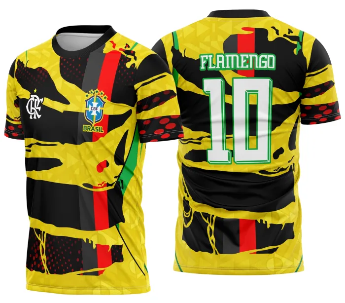 Arte Camisa Copa Brasil Flamengo Modelo 08
