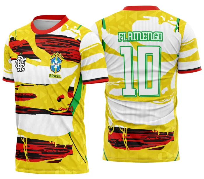 Arte Camisa Copa Brasil Flamengo Modelo 09