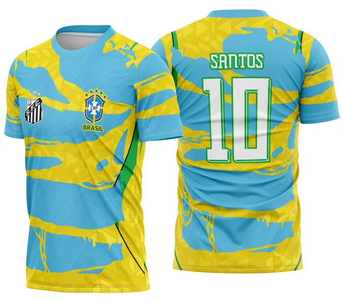 Arte Camisa Copa Brasil Santos Modelo 01