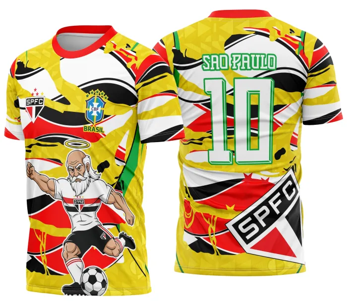 Arte Camisa Copa Brasil São Paulo Modelo 01