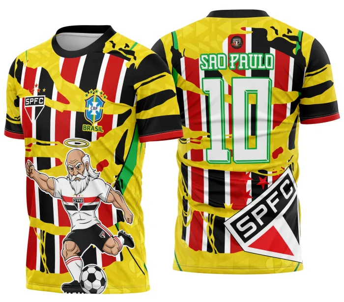 Arte Camisa Copa Brasil São Paulo Modelo 02
