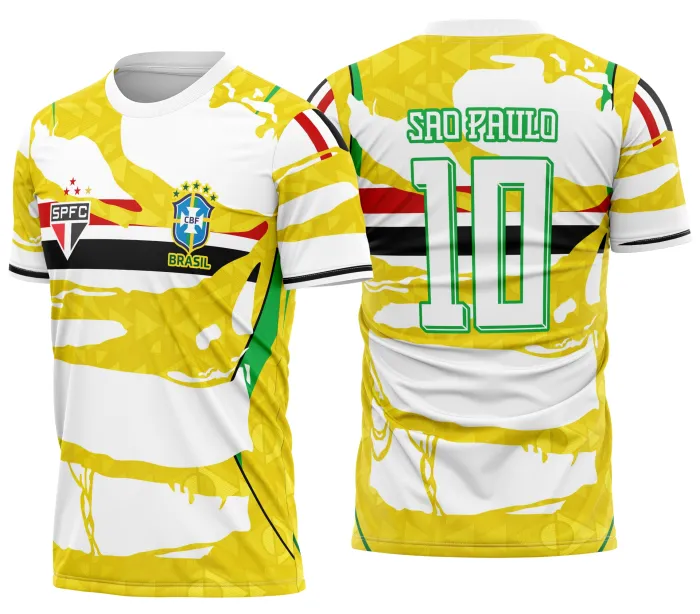 Arte Camisa Copa Brasil São Paulo Modelo 04