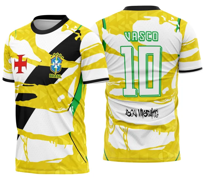 Arte Camisa Copa Brasil Vasco Modelo 07