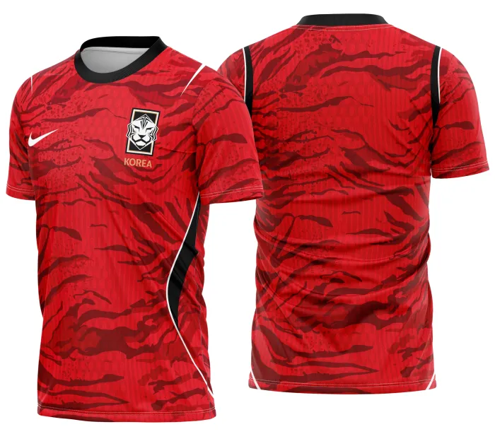 Arte Camisa Coreia do Sul Kit Casa 2026