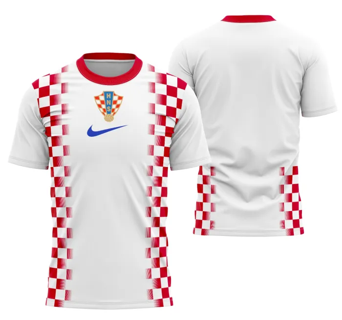 Arte Camisa Croácia 2026