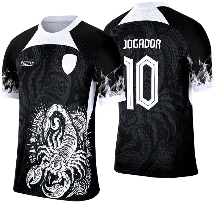 Arte Template Camisa de Interclasse 2025 | Escorpião