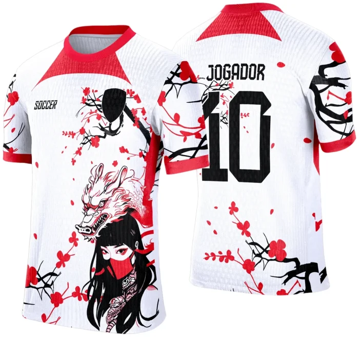 Camisa de Interclasse - Arte Vetor - Anime