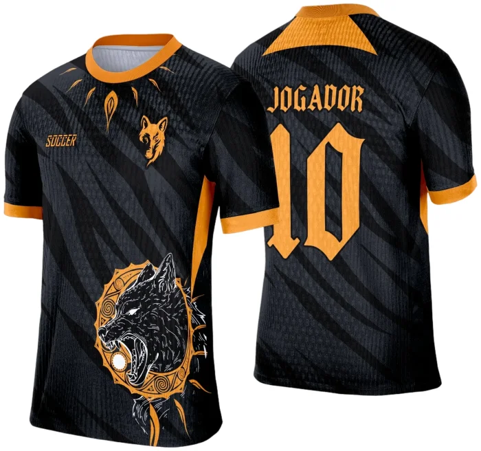 Camisa de Interclasse - Arte Vetor - Lobo