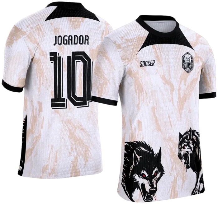 Camisa de Interclasse - Arte Vetor - Lobo