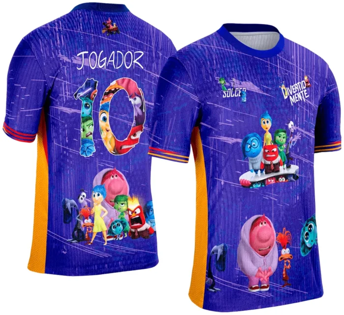 Camisa de Interclasse Divertidamente 2025 - Arte Vetor Template