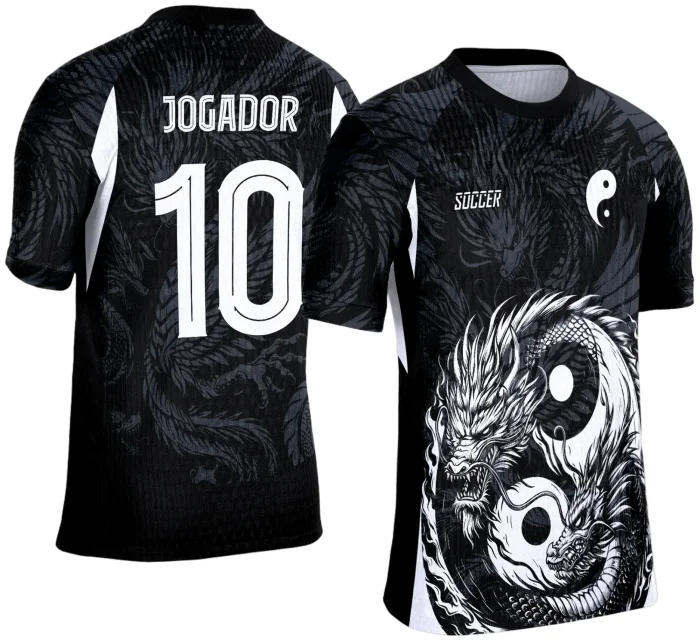 Camisa de Interclasse Dragão 2025 - Arte Vetor Template