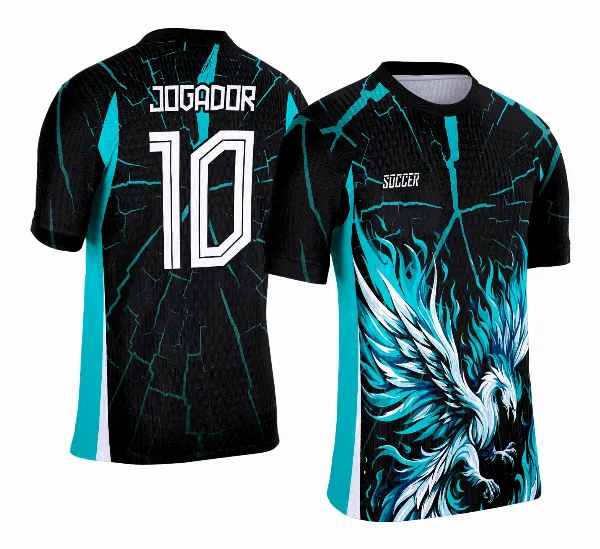 Camisa de Interclasse Fênix 2025 - Arte Vetor Template