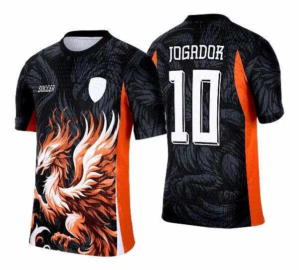 Camisa de Interclasse Fênix 2025 - Arte Vetor Template