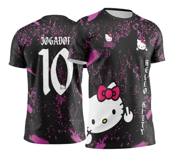 Arte Vetor Camisa de Interclasse Hello Kitty -  Jogos Internos 2024 - 2025