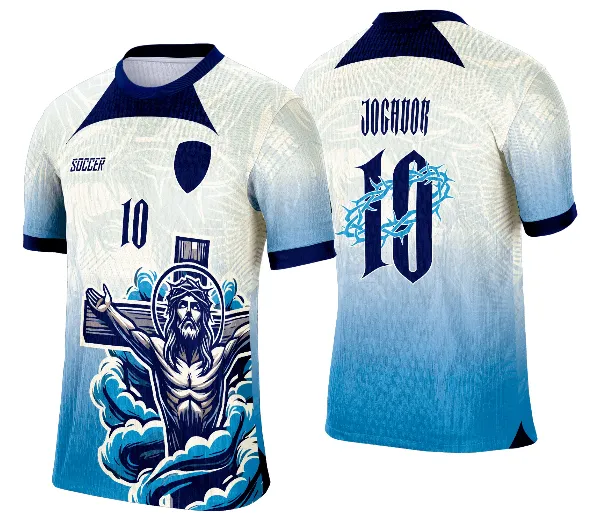 Camisa de Interclasse Jesus Cristo 2026 - Arte Vetor Template