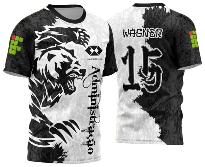 Arte Vetor Camisa de Interclasse Urso Feroz 2025