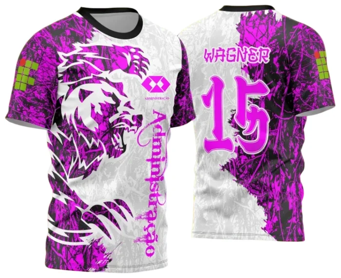 Arte Vetor Camisa de Interclasse Urso Feroz 2025