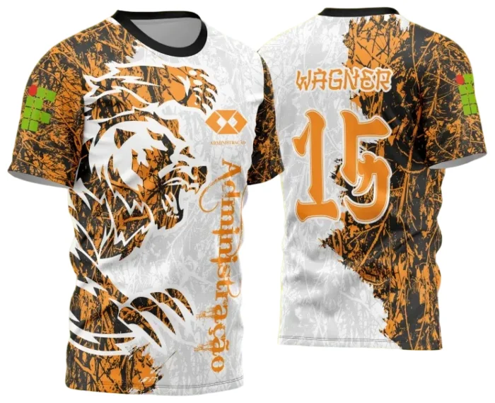 Arte Vetor Camisa de Interclasse Urso Feroz 2025