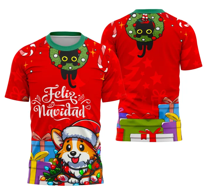 Arte Camisa de Natal Natalina (2)