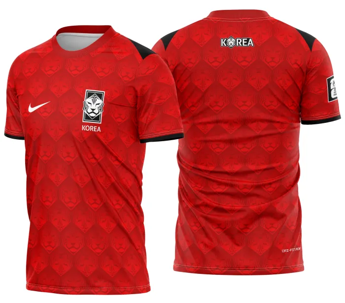 Arte Camisa de Time Corea Sur Concept 2026