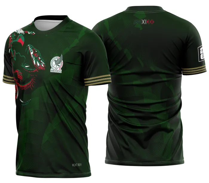 Arte Camisa de Time Mexico Concept 2026