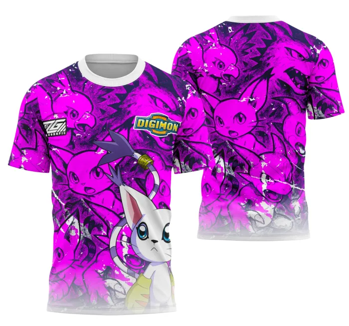 Arte Camisa Digimon Interclasse4 2025