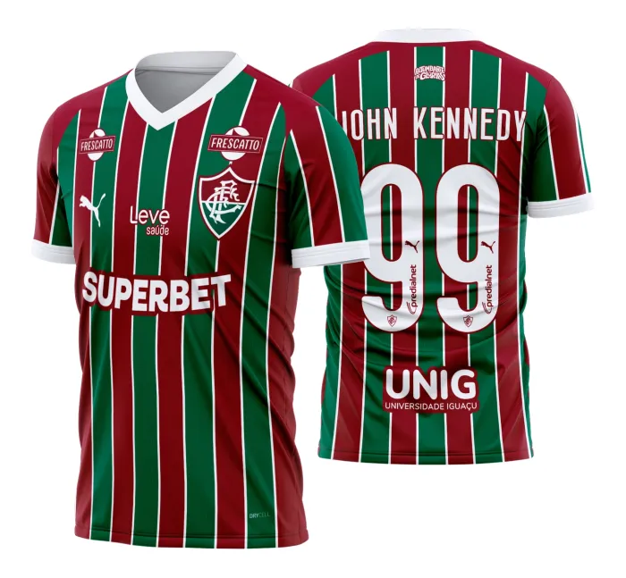 Arte Camisa Fluminense 2026 Titular