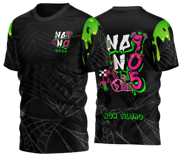  Camisa Formandos 9 Nono Ano Halloween