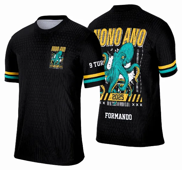 Camisa Formandos Nono Ano 2026: Polvo Verde