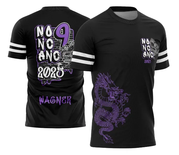 Camisa Formandos Nono Ano Graffite Dragão
