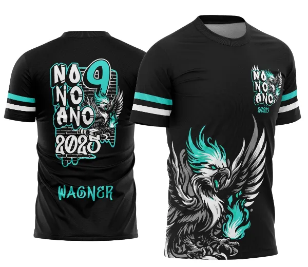 Camisa Formandos Nono Ano Graffite Fênix