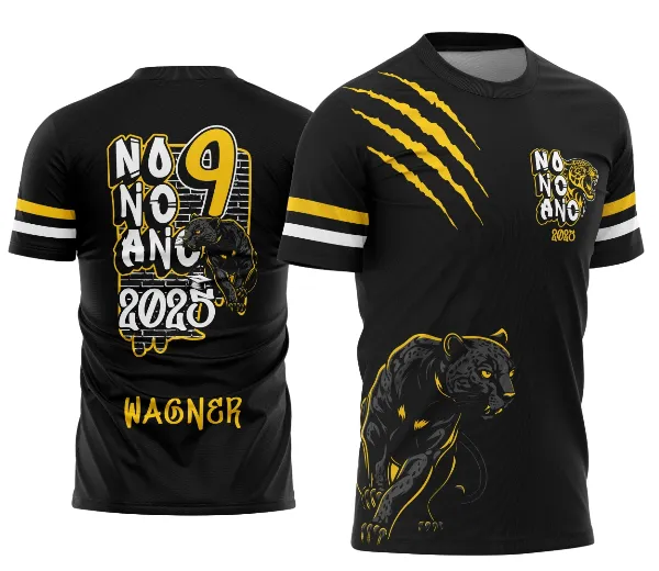 Camisa Formandos Nono Ano Pantera Nagra
