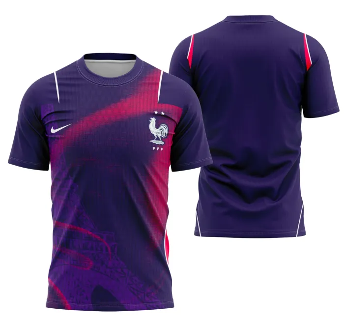 Arte Camisa FRANÇA Conceito Terceiro Kit 2026