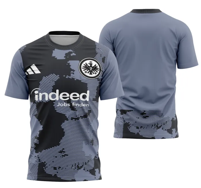 Arte Camisa Frankfurt Terceiro Kit 2025-26