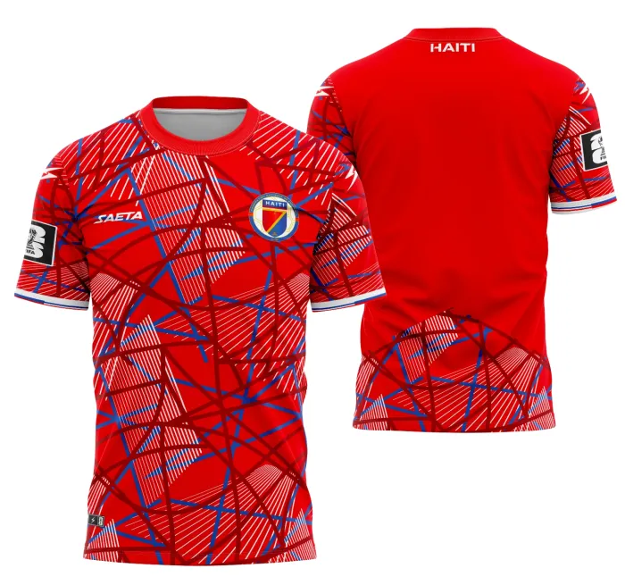Arte Camisa Haiti Conceito 2026
