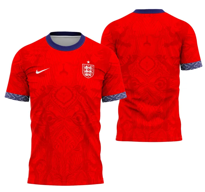 Arte Camisa Inglaterra Conceito 2025