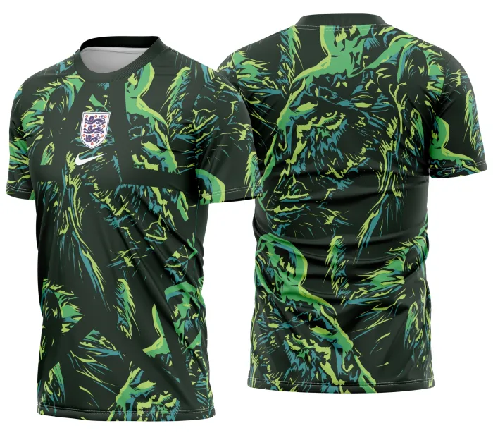 Arte Camisa Inglaterra Kit Goleiro 2026