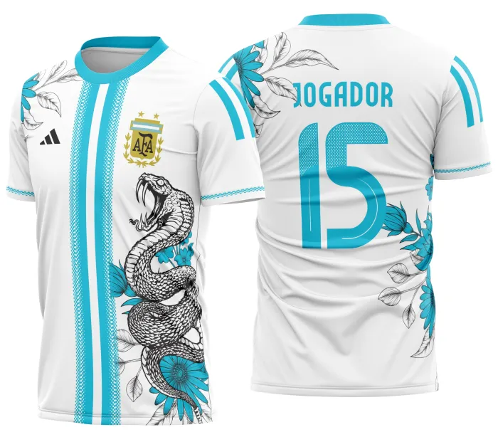 Arte Camisa Interclasse Argentina Cobra
