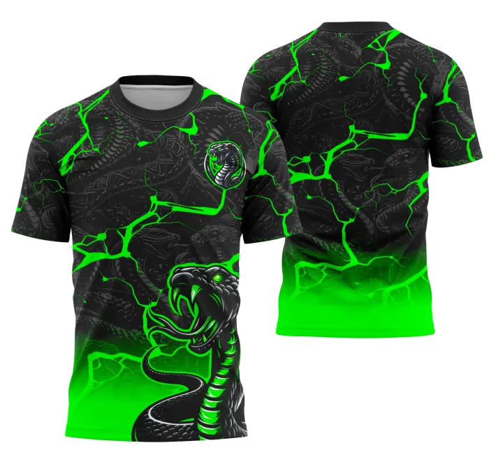 Arte Camisa Interclasse Equipe Cobra