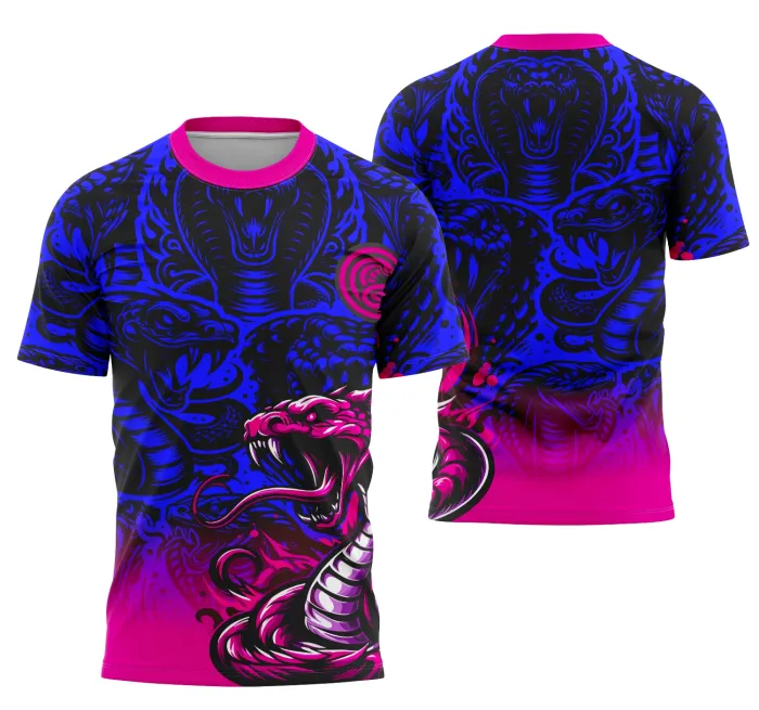 Arte Camisa Interclasse Equipe Cobra - Modelo 2