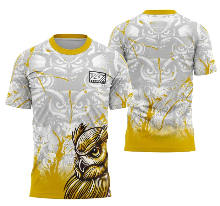 Arte Camisa Interclasse Equipe Coruja
