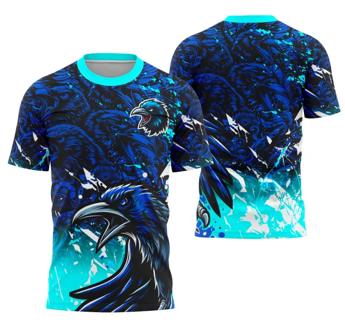 Arte Camisa Interclasse Equipe Corvo