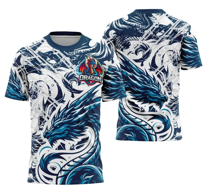 Arte Camisa Interclasse Equipe Dragão - Modelo 4