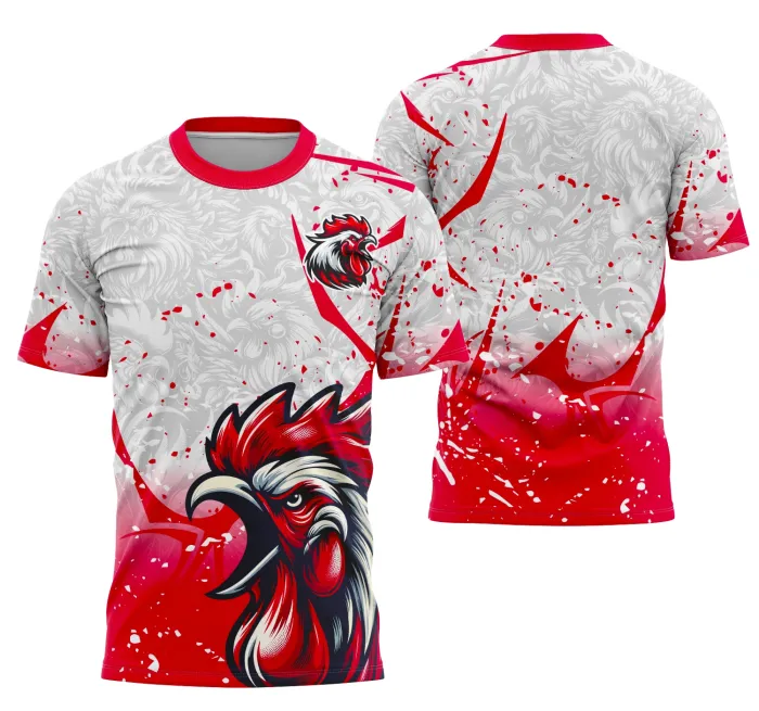 Arte Camisa Interclasse Equipe Galo