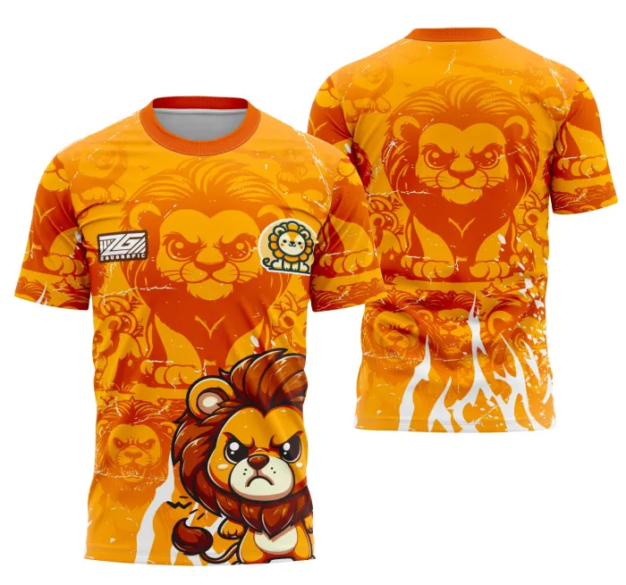 Camiseta unissex preta com logo no peito e estampa grande nas costas sobre a equipe Interclasse Leon Bonito, ideal para seguidores e participantes do evento.