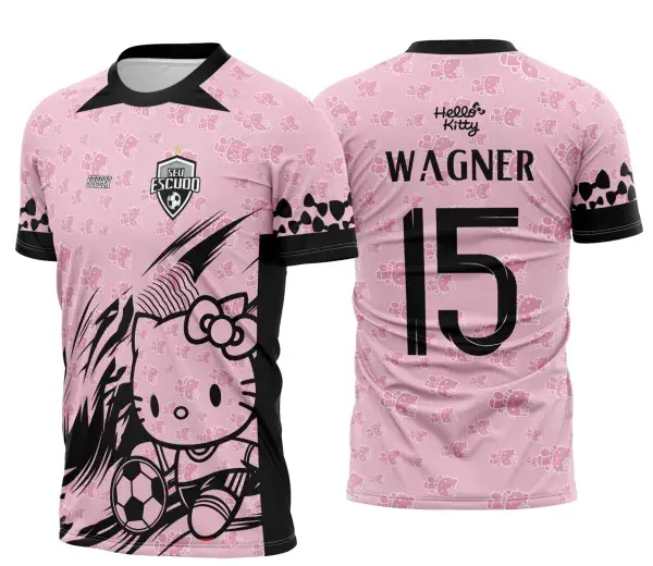 Arte Camisa Interclasse Hello Kitty 2025 - 0080