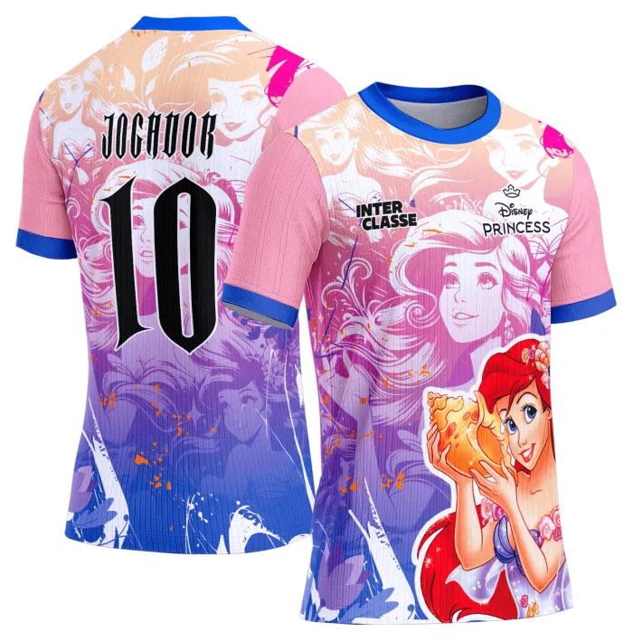 Camiseta unissex preta com logo no peito e estampa grande nas costas com tema inspirado no Interclasse Modelo 879 Ariel, estilo casual e moderno.