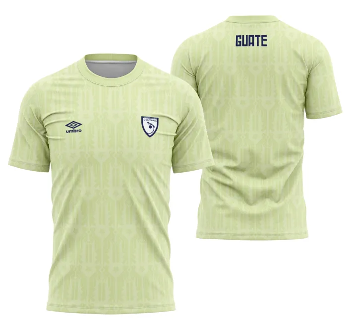 Camiseta unissex preta com logo no peito e estampa grande nas costas mostrando tema Interclasse Pré-Jogo da Guatemala 2025, ideal para fãs do evento esportivo e times escolares.