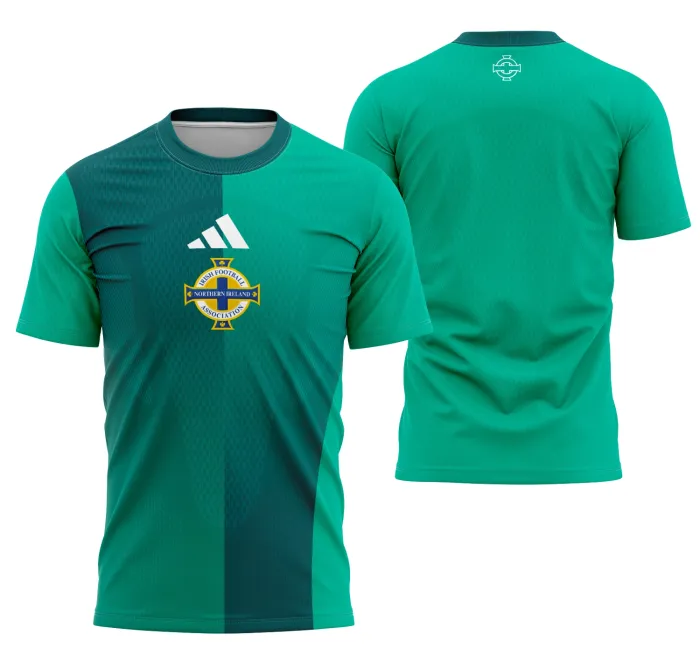 Arte Camisa Irlanda do Norte Kit Casa 2026
