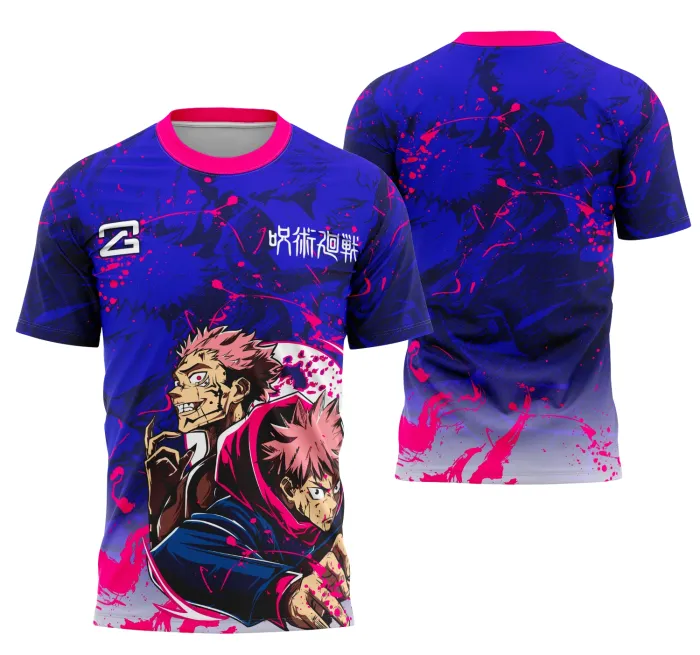 Arte Camisa Jujutsu Kaisen Interclasse 2025